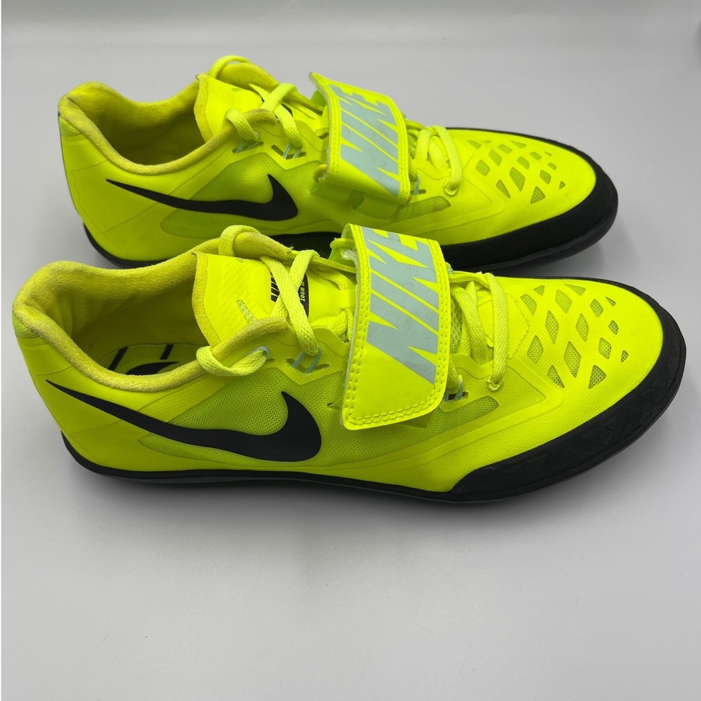 Nike Zoom SD 4 Track‎ Field Throw Shoes Volt Black Womens 8.5 Discus Shot